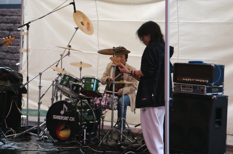 I tried getting some shots of the drums setup for Paul.