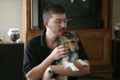 Bobby and Daisy (50mm, f/1.4, 1/50 sec)<!--CRW_2030.CRW-->