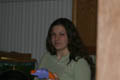 Courtny playing with the bubble toy (110mm, f/4.5, 1/60 sec, built-in flash)